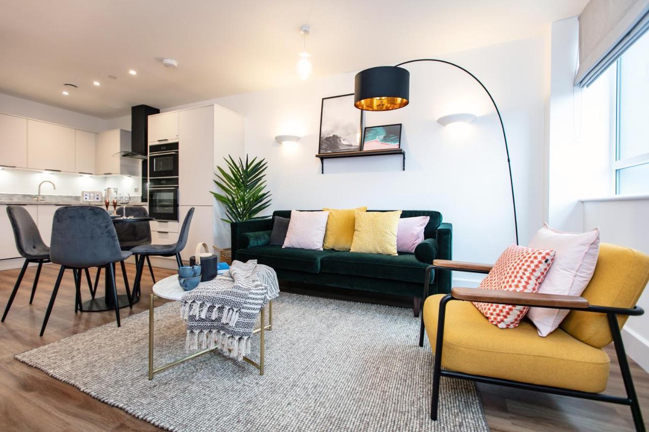 City Centre - Free Parking - Stylish 2 Bedroom Apartment Μπρίστολ Εξωτερικό φωτογραφία