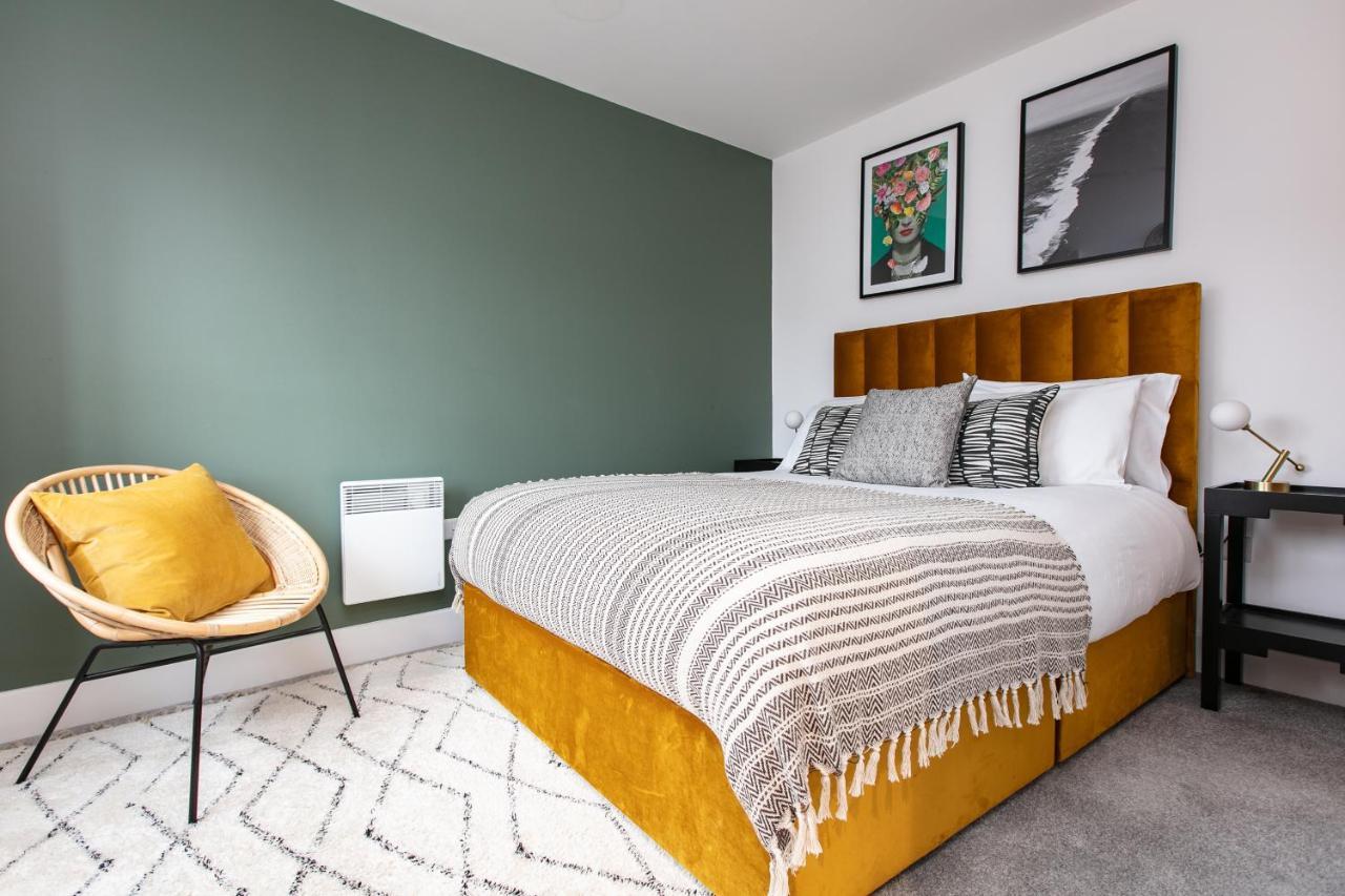 City Centre - Free Parking - Stylish 2 Bedroom Apartment Μπρίστολ Εξωτερικό φωτογραφία